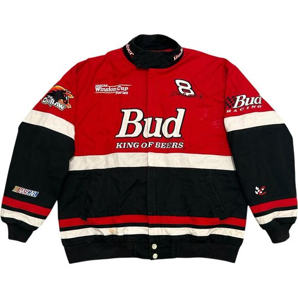 Dale Earnhardt Jr. Bud Kind of Beers NASCAR Racing Jacket - Picture 1 of 7